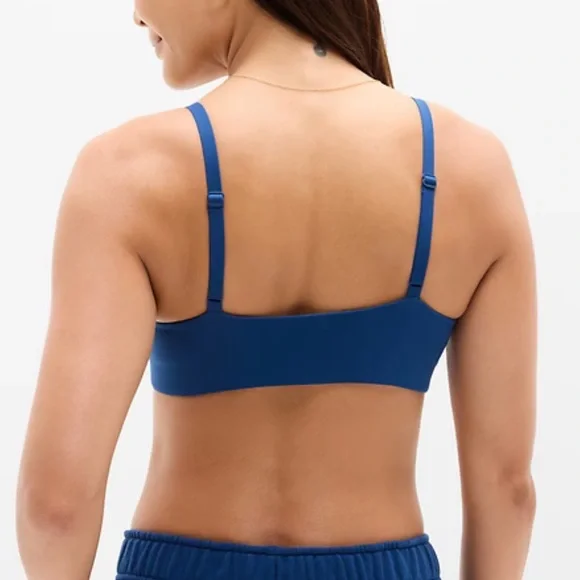 Athleta Blue Vitaform Plunge Bralette - Picture 2 of 9